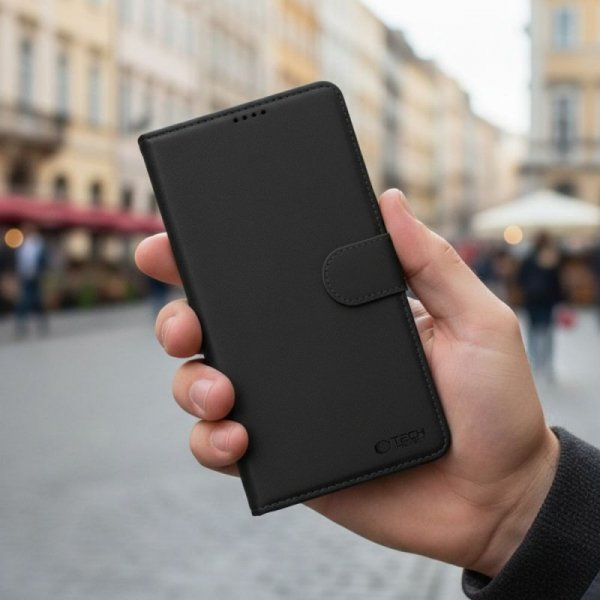 Tech-Protect Wallet Etui z Klapką do Samsung Galaxy A36 / A56 / A37 5G Czarne