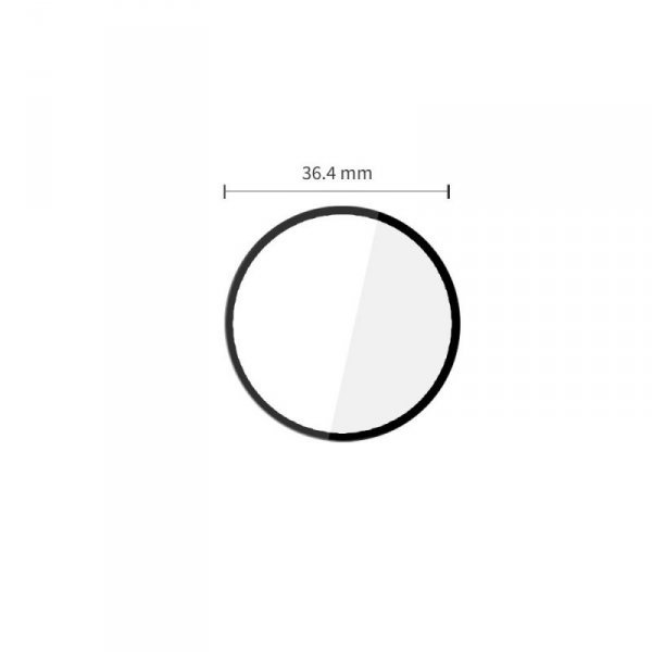 Szkło hybrydowe Tech-Protect Glass Flex+ (2-Pack) do Huawei Watch GT Runner 2 – Czarne (Black)