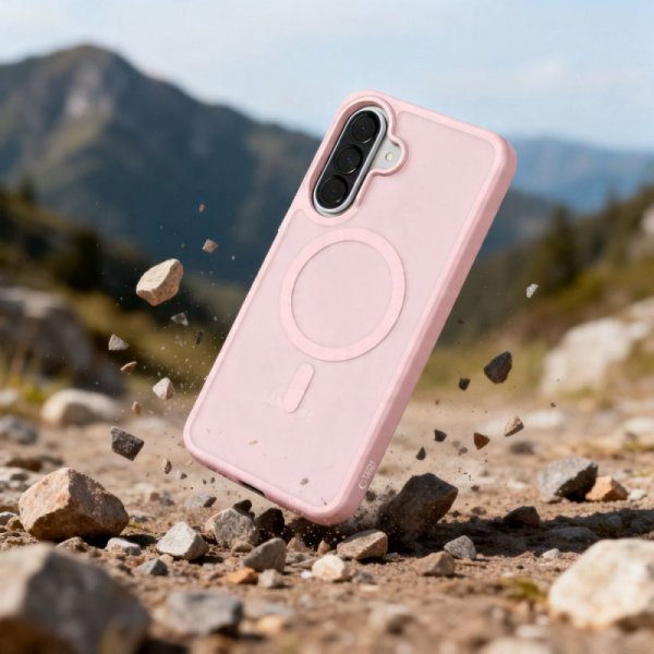 Etui Tech-Protect Magmat MagSafe do Galaxy A36 / A56 / A37 5G Matte – różowe (pink)