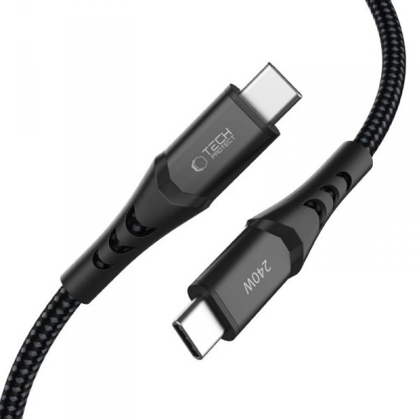 Kabel Tech-Protect UB11T UltraBoost Type-C PD 240W / QC3.0 200cm – czarny (black)