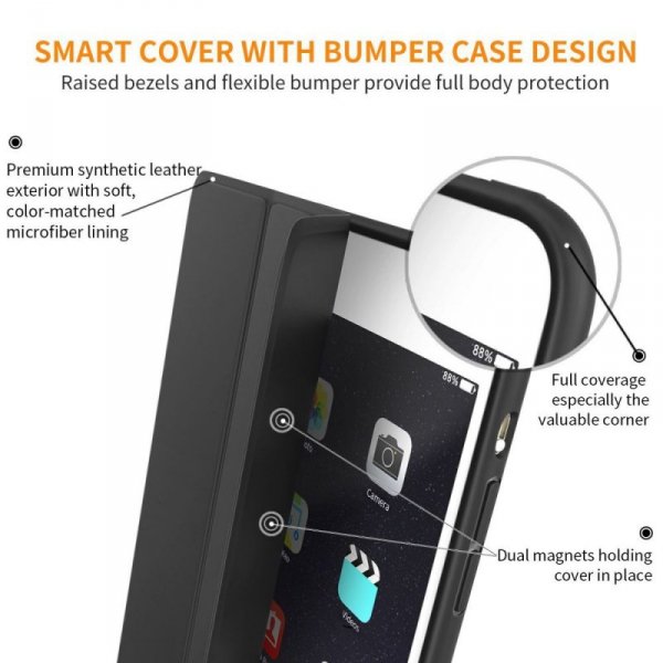 TECH-PROTECT SMARTCASE IPAD AIR BLACK