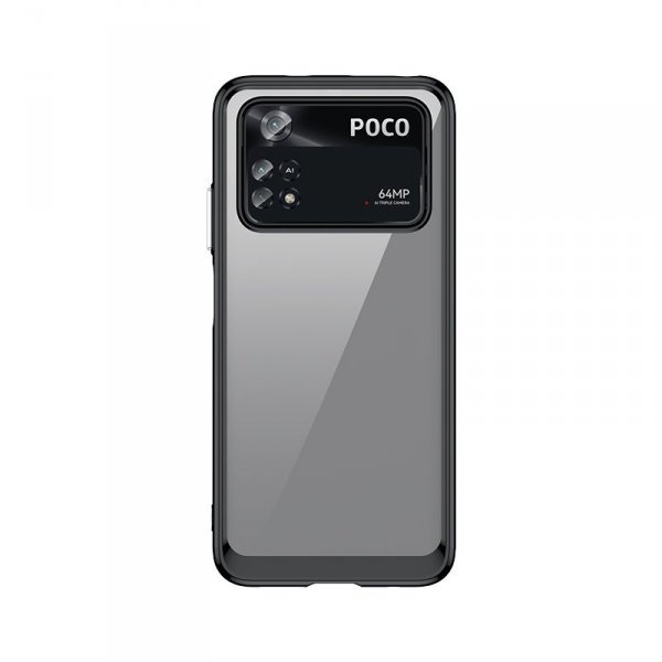 Etui silikonowe Outer Space Case do Xiaomi Poco M4 Pro 5G - czarne