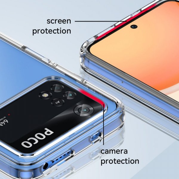 Etui silikonowe Outer Space Case do Xiaomi Poco M4 Pro 5G - czarne