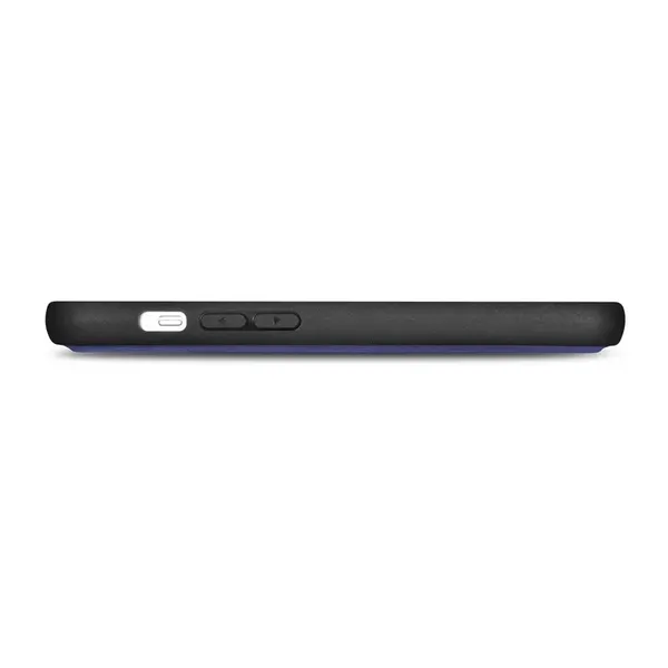 iCarer Wallet Case 2in1 etui iPhone 14 Pro skórzany pokrowiec z klapką Anti-RFID jasnofioletowy (WMI14220726-LP)