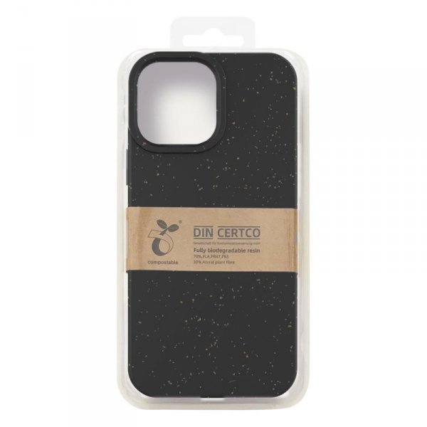 Eco Case etui iPhone 14 Plus silikonowy degradowalny pokrowiec czarne