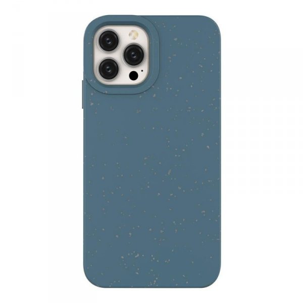 Eco Case etui iPhone 14 Plus silikonowy degradowalny pokrowiec granatowe