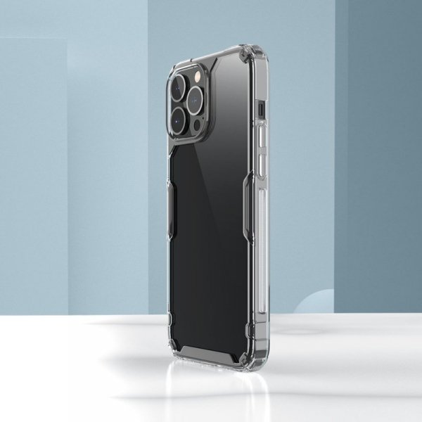 Nillkin Nature Pro etui iPhone 14 Pro Max pancerna obudowa pokrowiec niebieski
