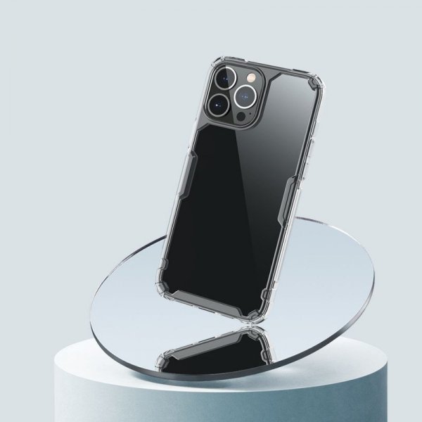 Nillkin Nature Pro etui iPhone 14 Pro Max pancerna obudowa pokrowiec niebieski