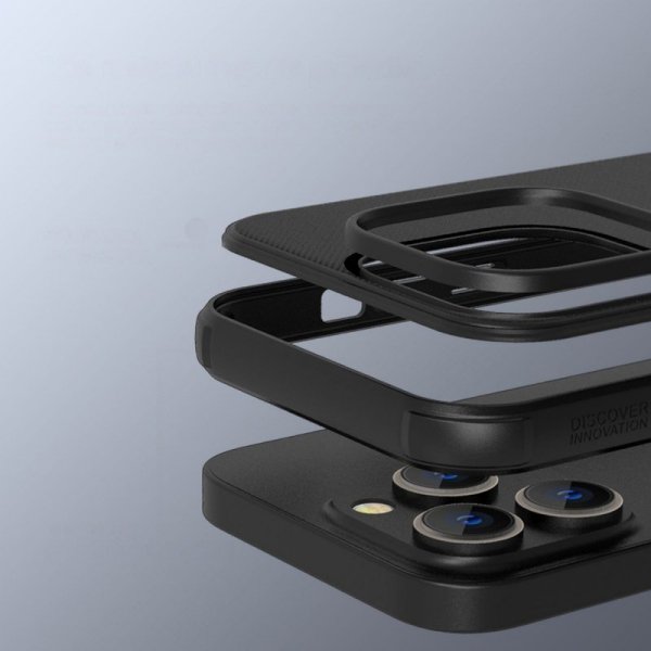 Nillkin Super Frosted Shield Pro etui iPhone 14 Pro pokrowiec na tył plecki niebieski