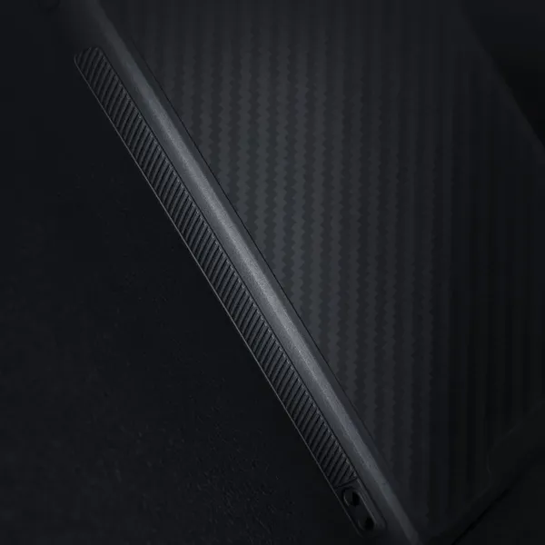 Nillkin Synthetic Fiber S Case etui iPhone 14 Pro z osłoną na aparat czarny