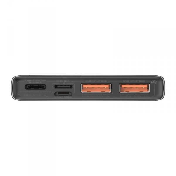 Baseus Adaman Metal powerbank z szybkim ładowaniem 10000mAh 22.5W (Overseas Edition 2021) czarny