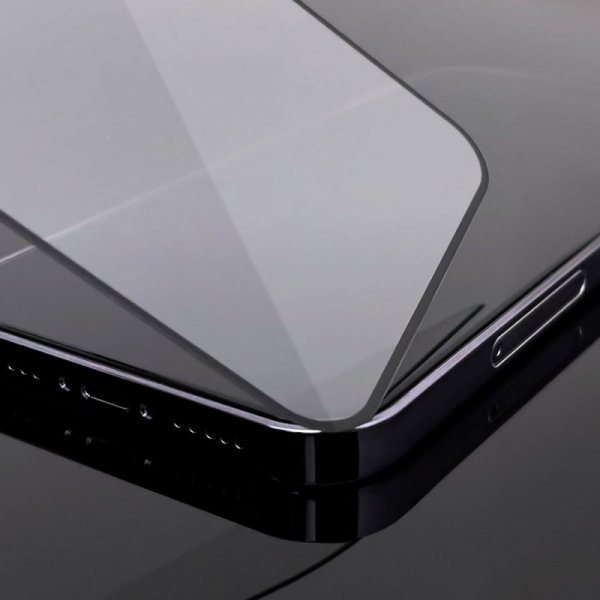 Wozinsky Full Glue szkło hartowane Infinix Note 12 G96 na cały ekran z ramką czarny (case friendly)