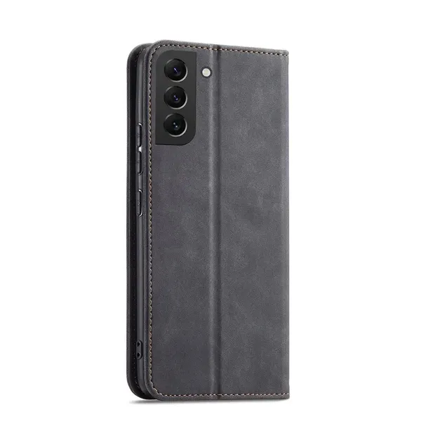 Magnet Fancy Case etui Samsung Galaxy S23 Ultra pokrowiec z klapką portfel podstawka czarne