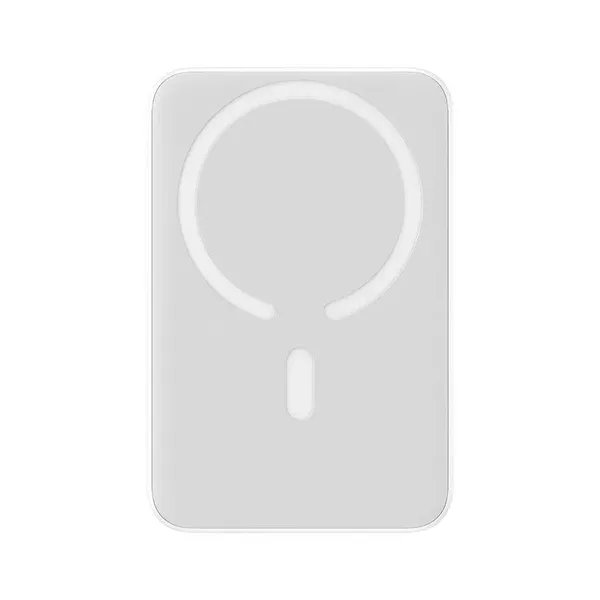 Powerbank Baseus Magnetic Mini 10000mAh USB-C PD 20W / MagSafe 15W - biały + kabel USB-C