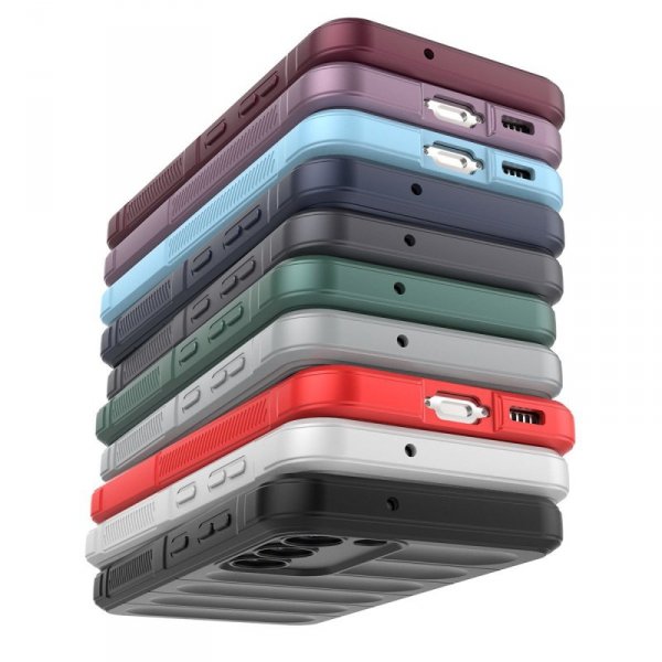 Magic Shield Case etui do Samsung Galaxy S23+ elastyczny pancerny pokrowiec czarne