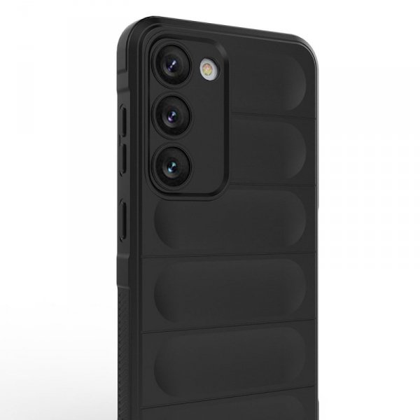 Magic Shield Case etui do Samsung Galaxy S23+ elastyczny pancerny pokrowiec czerwone