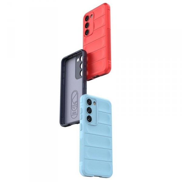 Magic Shield Case etui do Samsung Galaxy S23+ elastyczny pancerny pokrowiec czerwone