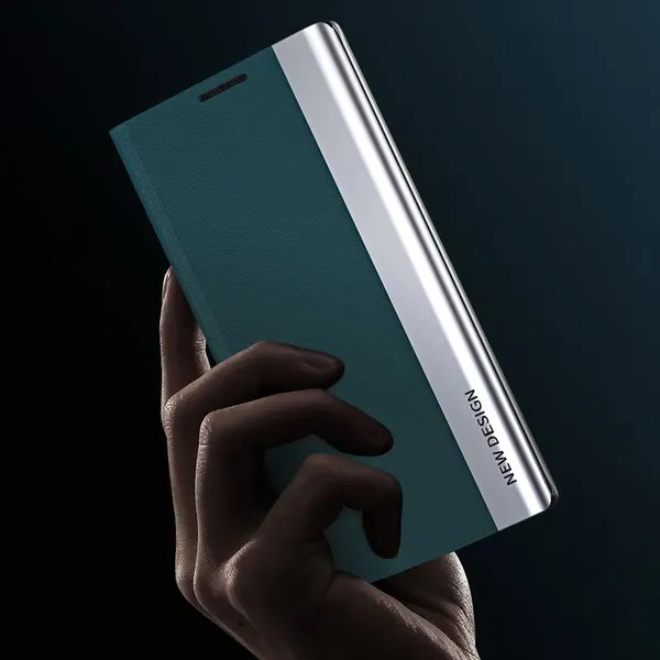 Sleep Case Pro etui do Samsung Galaxy A13 z klapką podstawka niebieskie