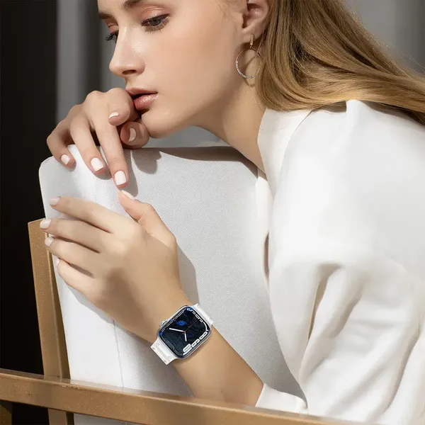 Pasek Strap Triple Protection do Apple Watch 38 / 40 / 41 mm opaska bransoleta - różowy