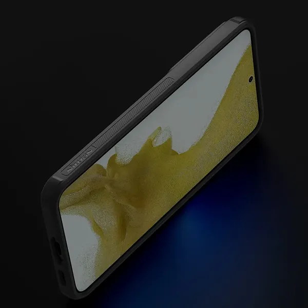 Nillkin Textured S Case etui Samsung Galaxy S23 pancerny pokrowiec z osłoną na aparat czarne