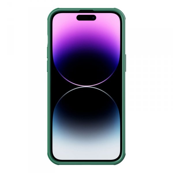 Nillkin CamShield S Case etui iPhone 14 Pro Max pancerny pokrowiec osłona na aparat zielone