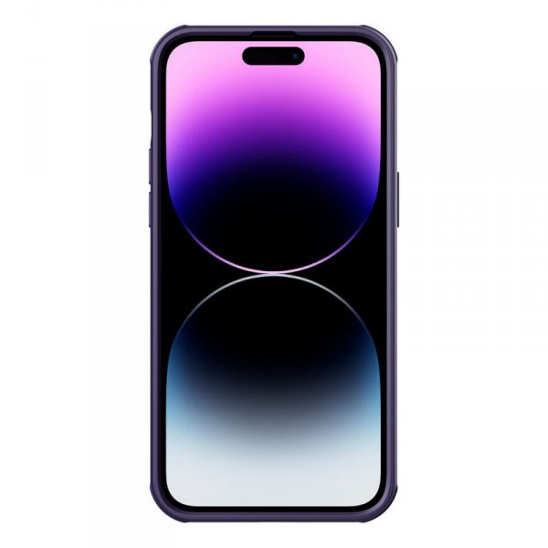 Nillkin CamShield S Case etui iPhone 14 Pro Max pancerny pokrowiec osłona na aparat fioletowe