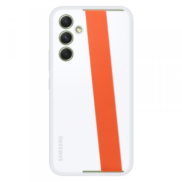 Samsung Haze Grip Case etui Samsung Galaxy A54 5G pokrowiec białe (EF-XA546CWEGWW)