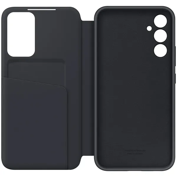 Samsung Smart View Wallet Case etui Samsung Galaxy A34 5G pokrowiec z inteligentną klapką okienkiem portfel na kartę czarne (EF-