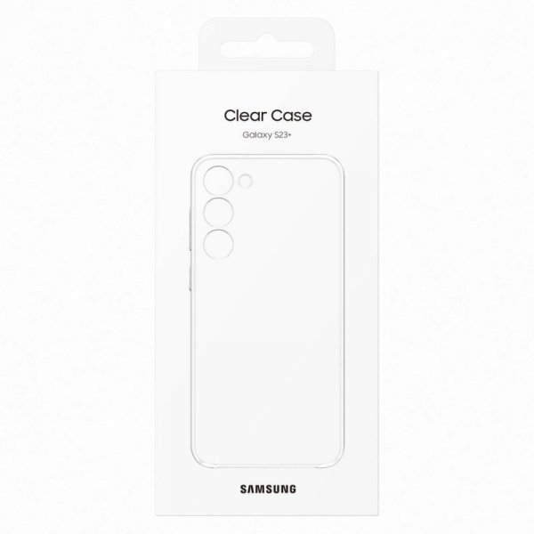 Samsung Clear Cover etui Samsung Galaxy S23+ żelowy pokrowiec przezroczyste (EF-QS916CTEGWW)