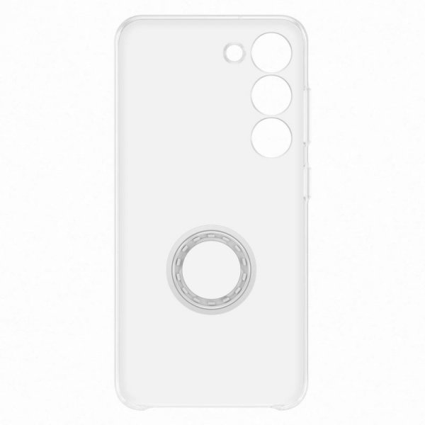 Samsung Clear Gadget Case etui Samsung Galaxy S23 pokrowiec ring holder podstawka przezroczyste (EF-XS911CTEGWW)