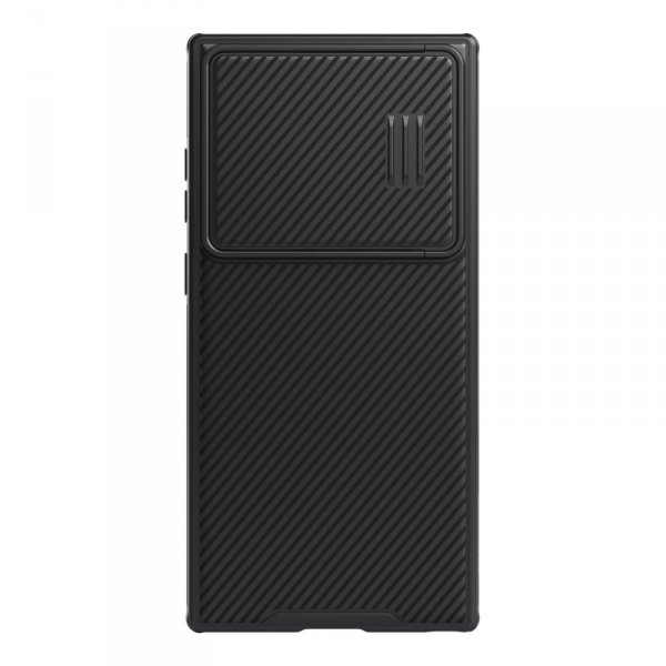 Nillkin CamShield S Magnetic Case etui do Samsung Galaxy S23 Ultra pokrowiec z MagSafe z osłoną na aparat czarne