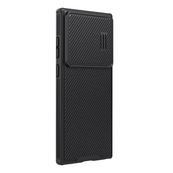 Nillkin CamShield S Magnetic Case etui do Samsung Galaxy S23 Ultra pokrowiec z MagSafe z osłoną na aparat czarne