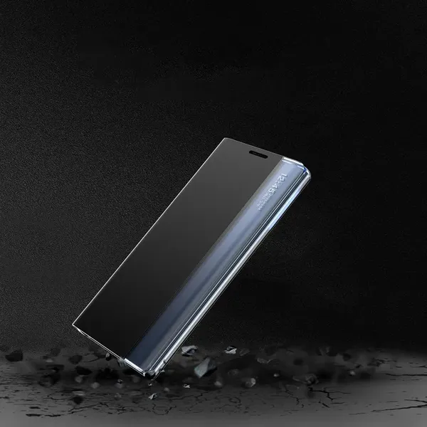New Sleep Case etui do Xiaomi Redmi Note 12 5G / Poco X5 5G pokrowiec z klapką podstawka niebieskie