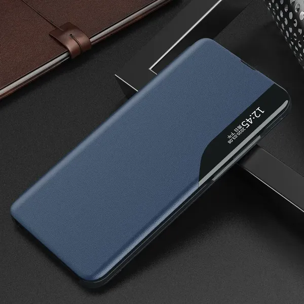 Eco Leather View Case etui do Xiaomi Redmi Note 12 5G / Poco X5 5G z klapką podstawka czarne