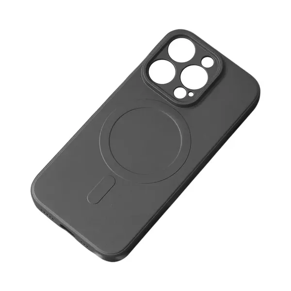 Silikonowe magnetyczne etui iPhone 14 Plus Silicone Case Magsafe - czarne