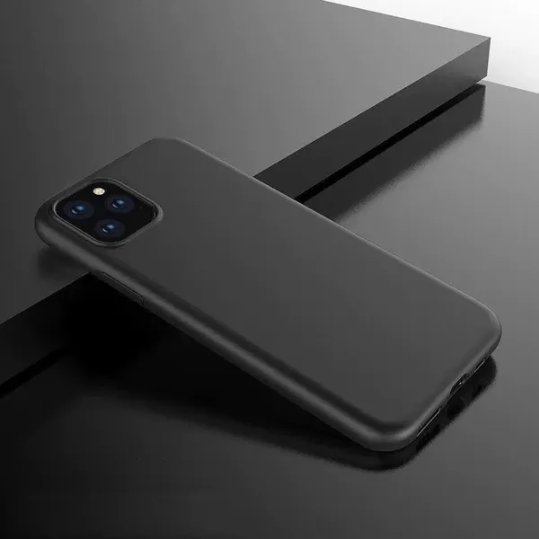 Żelowe elastyczne etui pokrowiec do iPhone 15 Plus Soft Case - czarny