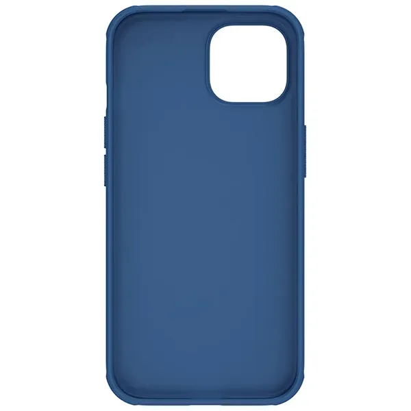 Wzmocnione etui do iPhone 15 Plus Nillkin Super Frosted Shield Pro - niebieskie