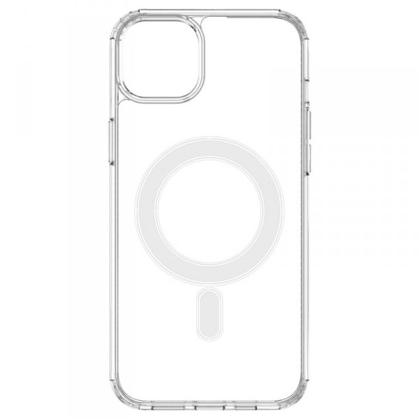 Etui magnetyczne Clear Magnetic Case z MagSafe do iPhone 15 Plus - przezroczyste