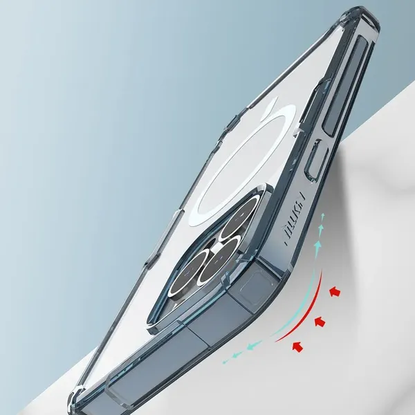 Pancerne etui z MagSafe Nillkin Nature Pro do iPhone 15 Pro Max - białe