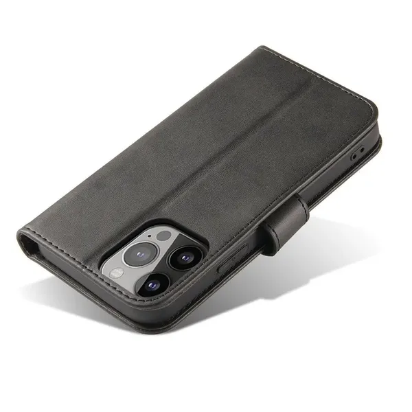 Etui z klapką i portfelem Magnet Case do Xiaomi Redmi 12 - czarne