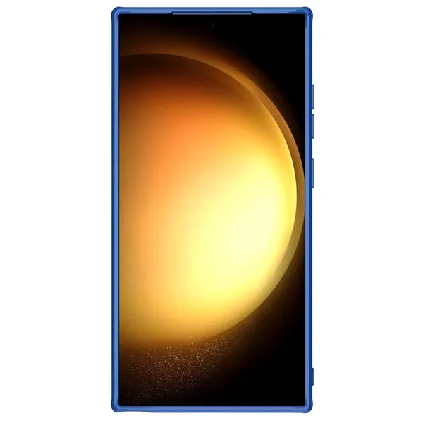 Etui Nillkin CamShield Pro pancerne z osłona na aparat do Samsung Galaxy S24 Ultra - niebieskie