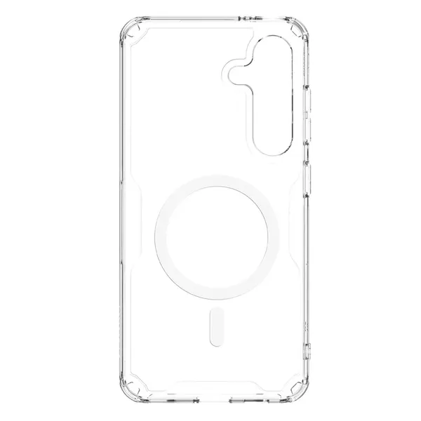 Etui Nillkin Nature Pro pancerne z magnetycznym ringiem do Samsung Galaxy S24 - białe