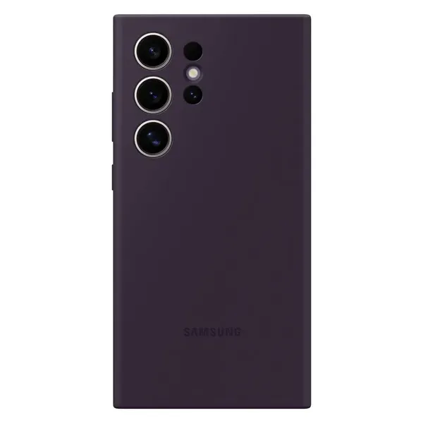 Etui Samsung Silicone Case EF-PS928TEEGWW do Samsung Galaxy S24 Ultra - ciemnofioletowe