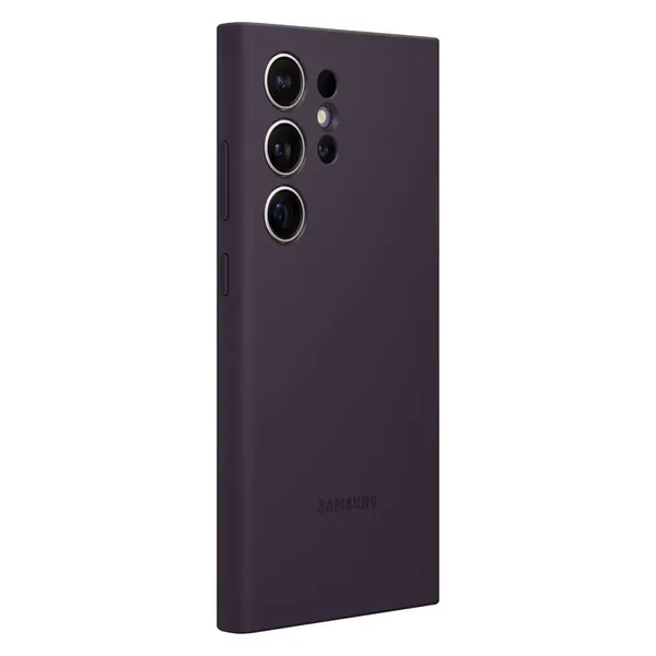 Etui Samsung Silicone Case EF-PS928TEEGWW do Samsung Galaxy S24 Ultra - ciemnofioletowe