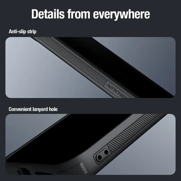 Etui Nillkin CamShield Prop Leather Magnetic Case na Xiaomi 14 Pro - czarne