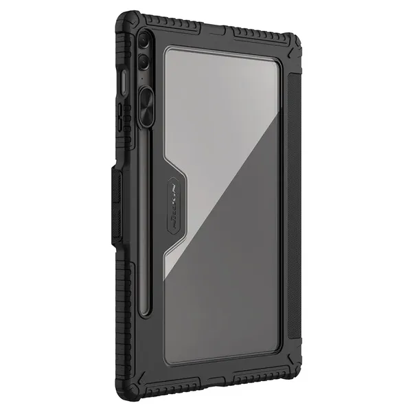 Etui Nillkin Bumper Leather Case Pro na Samsung Galaxy Tab S9 FE+ - czarne