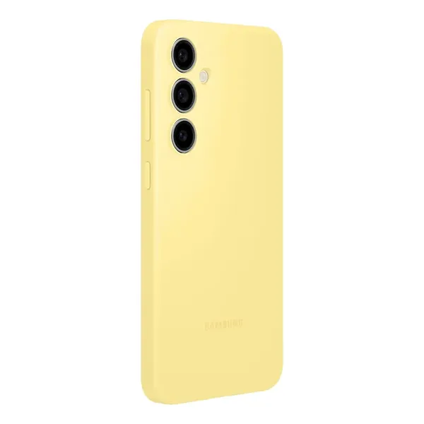 Etui Samsung Silicone Case EF-PS721CYEGWW do Samsung Galaxy S24 FE - żółte