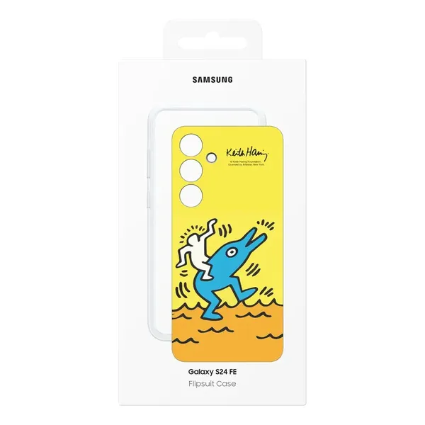 Etui Samsung Flipsuit Case EF-MS721CYEGWW na Samsung Galaxy S 24 FE - żółte