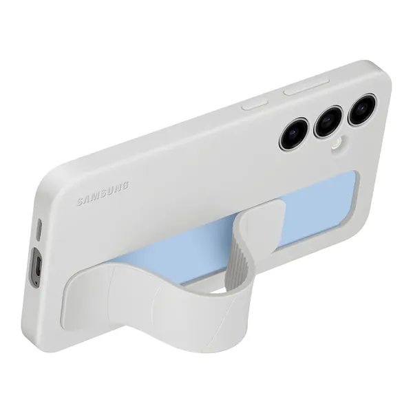 Etui Samsung Standing Grip Case EF-GS921CLEGWW z uchwytem / podstawką do Samsung Galaxy S24 FE - szare