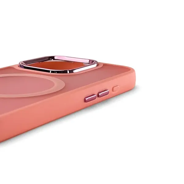 Etui Wozinsky Fashion Case z MagSafe na Samsung Galaxy S24 FE - różowe